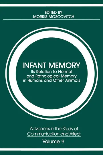 Cover of Infant Memory
