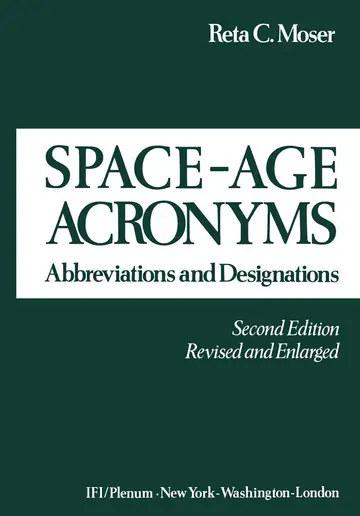Cover of Space-Age Acronyms