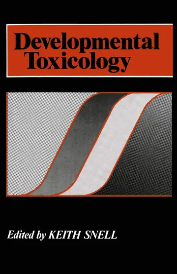 Cover of Developmental Toxicology