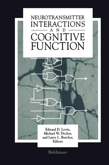 Cover of Neurotransmitter Interactions and Cognitive Function