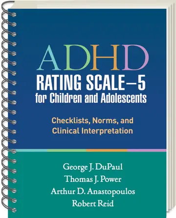 Cover of ADHD Rating Scale-5 for Children and Adolescents