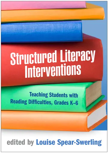 Cover of Structured Literacy Interventions