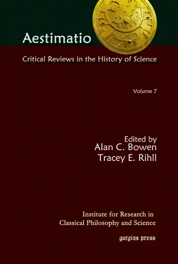 Cover of Aestimatio