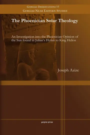 Cover of The Phoenician Solar Theology