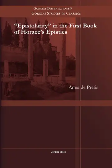 Cover of Epistolarity in the First Book of Horace's Epistles