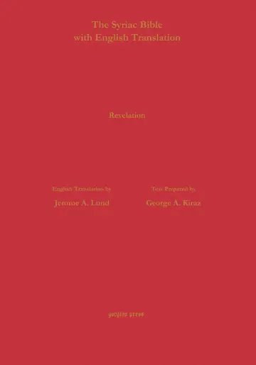 Cover of Revelation According to the Syriac Version with English Translation