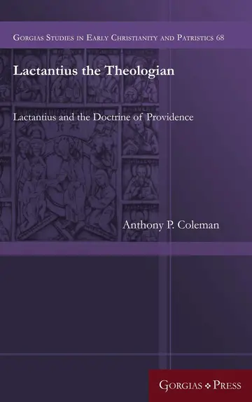 Cover of Lactantius the Theologian