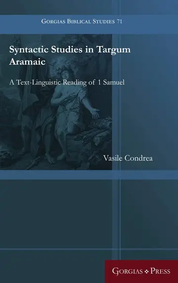 Cover of Syntactic Studies in Targum Aramaic