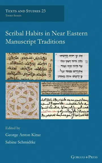 Cover of Scribal Habits in Near Eastern Manuscript Traditions