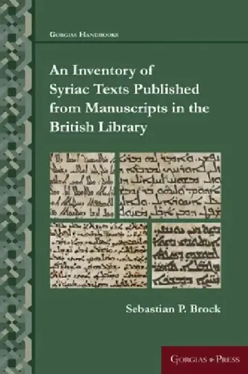 Cover of An Inventory of Syriac Texts Published from Manuscripts in the British Library