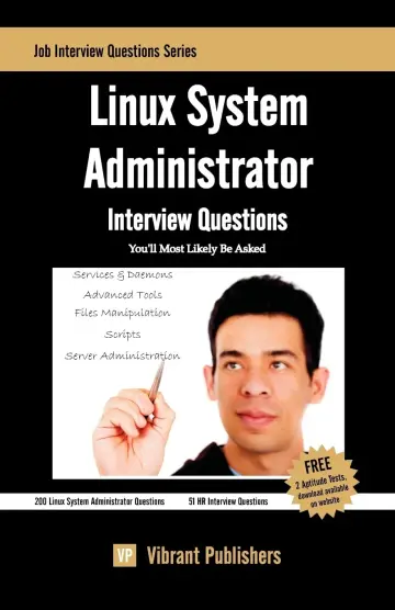 Cover of Linux System Administrator Interview Questions You'll Most Likely Be Asked