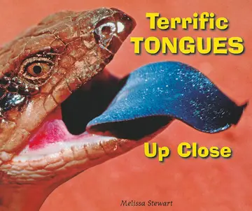 Cover of Terrific Tongues up Close
