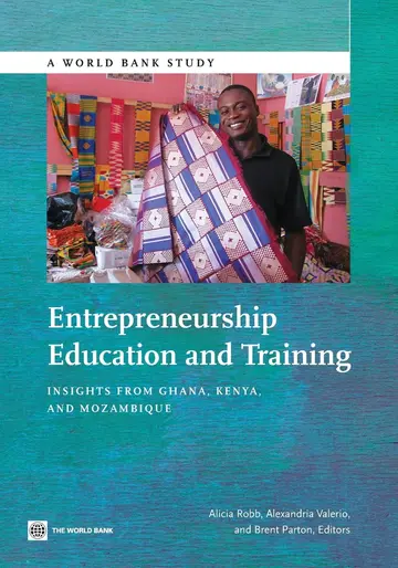 Cover of Entrepreneurship education and training