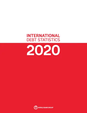 Cover of International debt statistics 2020