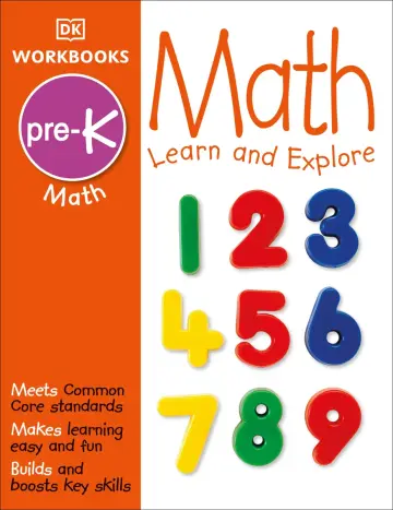 Cover of Dk Math Pre-k