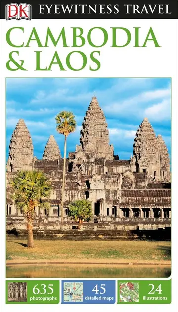 Cover of DK Eyewitness Travel Guide Cambodia and Laos