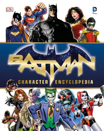 Cover of Batman Character Encyclopedia