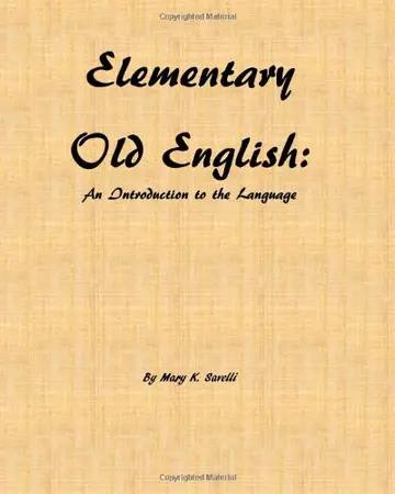 Cover of Elementary Old English