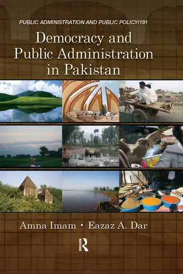 Cover of Democracy and Public Administration in Pakistan