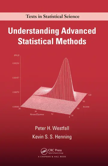 Cover of Understanding advanced statistical methods