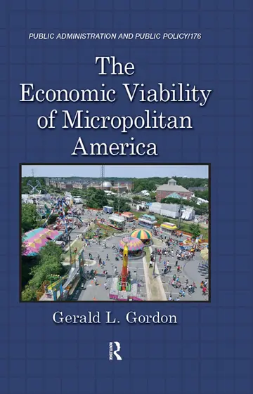 Cover of The Economic Viability of Micropolitan America
