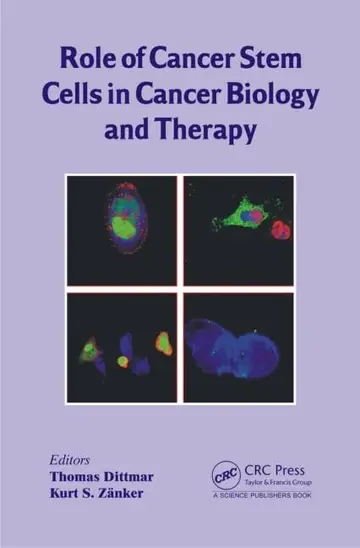 Cover of Role of Cancer Stem Cells in Cancer Biology and Therapy