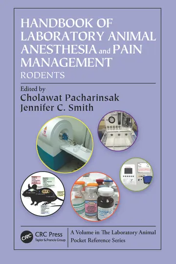 Cover of Handbook of Laboratory Animal Anesthesia and Pain Management Rodents (pb 2017)