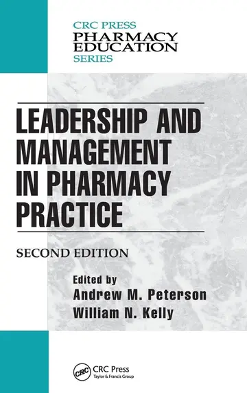 Cover of Leadership and Management in Pharmacy Practice