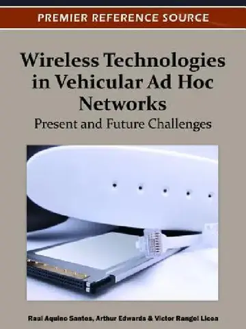 Cover of Wireless Technologies in Vehicular Ad Hoc Networks