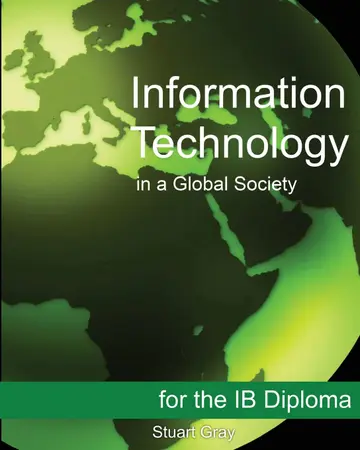 Cover of Information Technology in a Global Society for the Ib Diploma