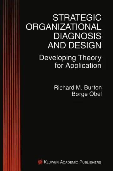Cover of Strategic Organizational Diagnosis and Design