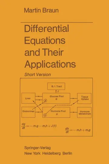 Cover of Differential Equations and Their Applications