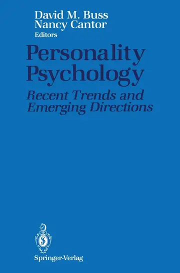 Cover of Personality Psychology