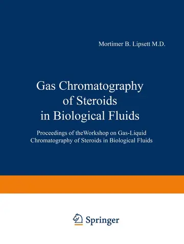 Cover of Gas Chromatography of Steroids in Biological Fluids