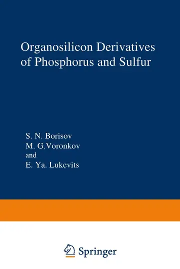 Cover of Organosilicon Derivatives of Phosphorus and Sulfur