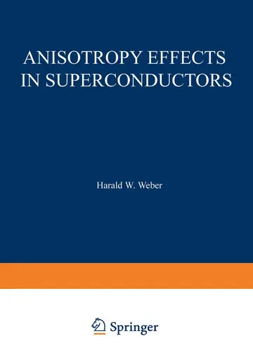Cover of Anisotropy Effects in Superconductors