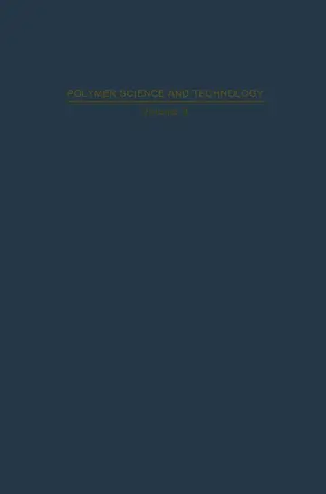 Cover of Polymers and Ecological Problems