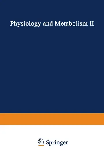 Cover of Physiology and Metabolism