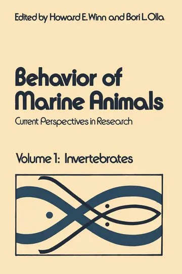 Cover of Behavior of Marine Animals