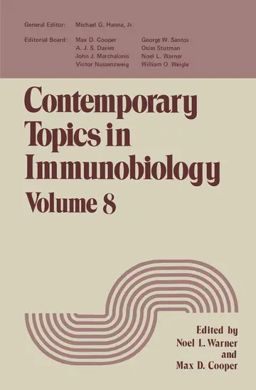 Cover of Contemporary Topics in Immunobiology