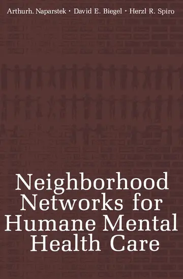Cover of Neighborhood Networks for Humane Mental Health Care
