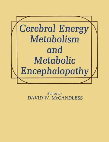 Cover of Cerebral Energy Metabolism and Metabolic Encephalopathy