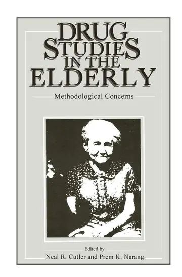 Cover of Drug Studies in the Elderly