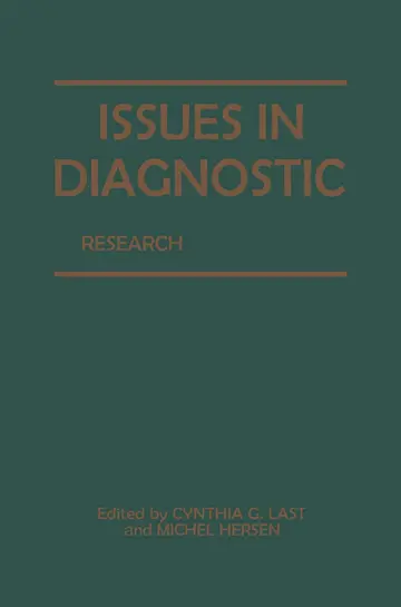 Cover of Issues in Diagnostic Research