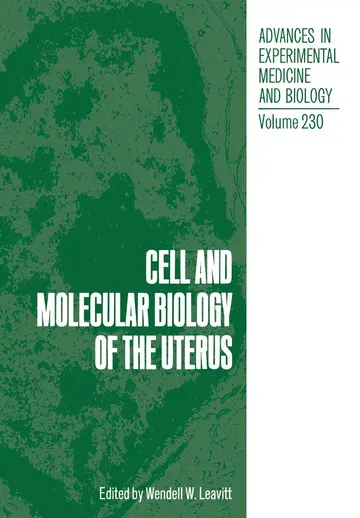 Cover of Cell and Molecular Biology of the Uterus