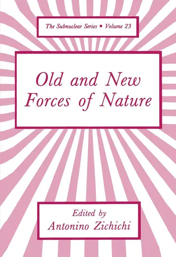 Cover of Old and New Forces of Nature
