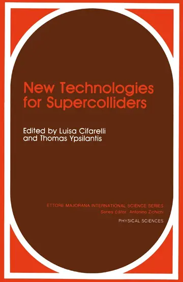 Cover of New Technologies for Supercolliders