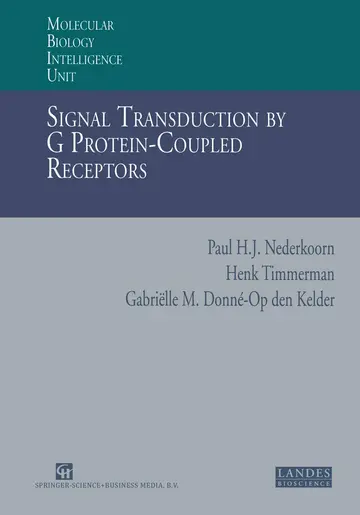 Cover of Signal Transduction by G Protein-Coupled Receptors
