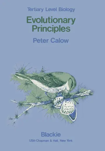 Cover of Evolutionary Principles