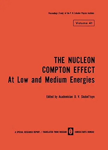 Cover of Nucleon Compton Effect at Low and Medium Energies